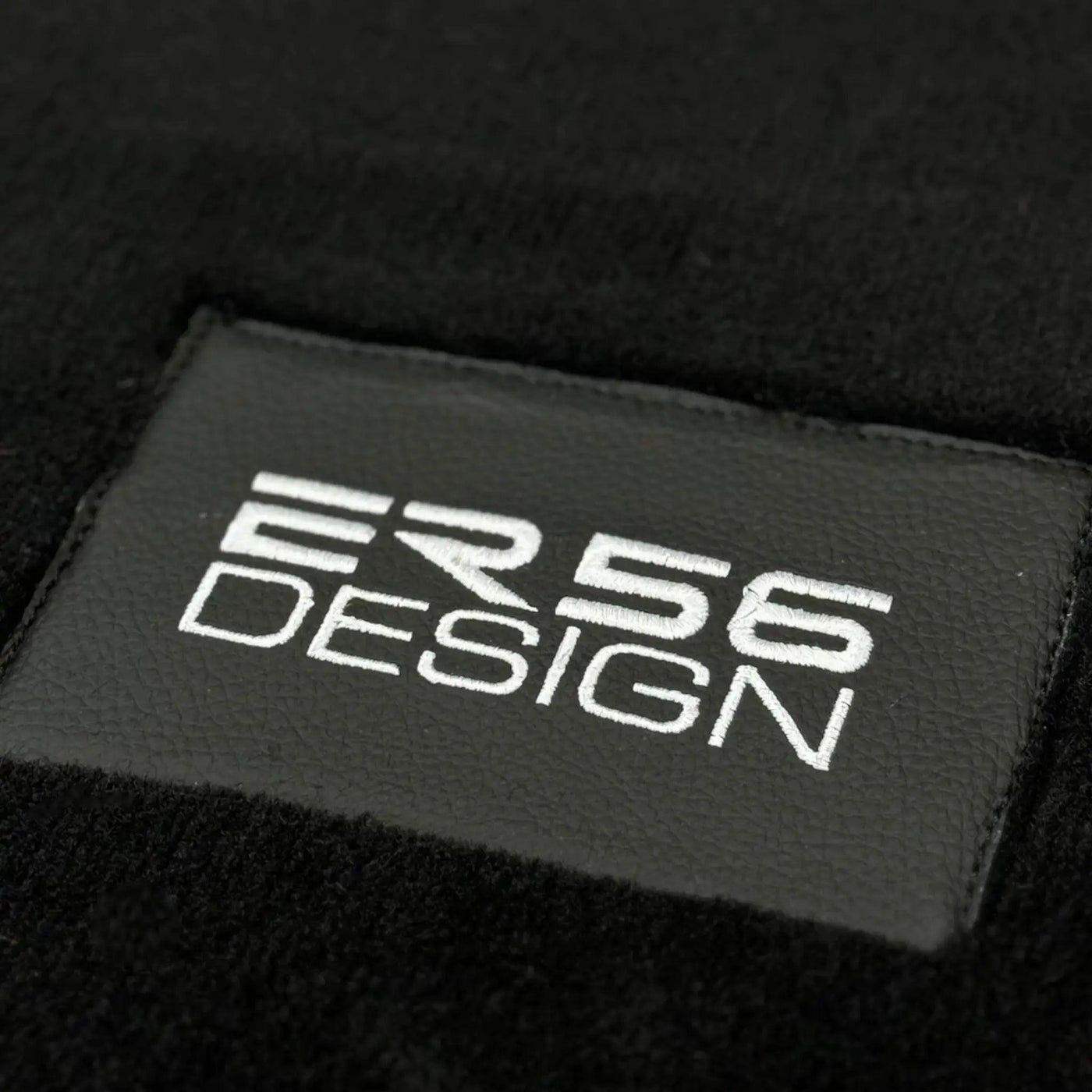 Floor Mats for Tesla Model X (6 Seats) Black Tailored Carpets ER56 Design - AutoWin