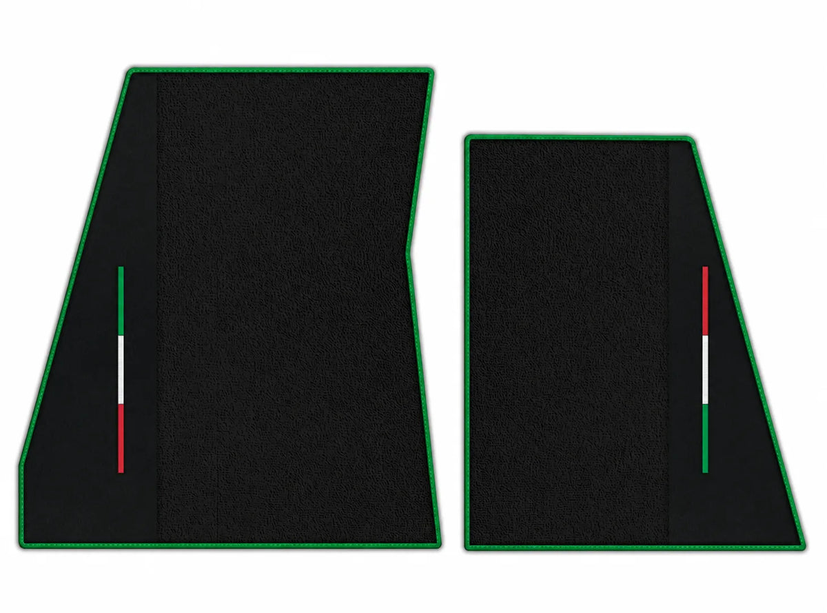 Floor Mats From Carpet With Leather for Ferrari F80 - Italy Collection