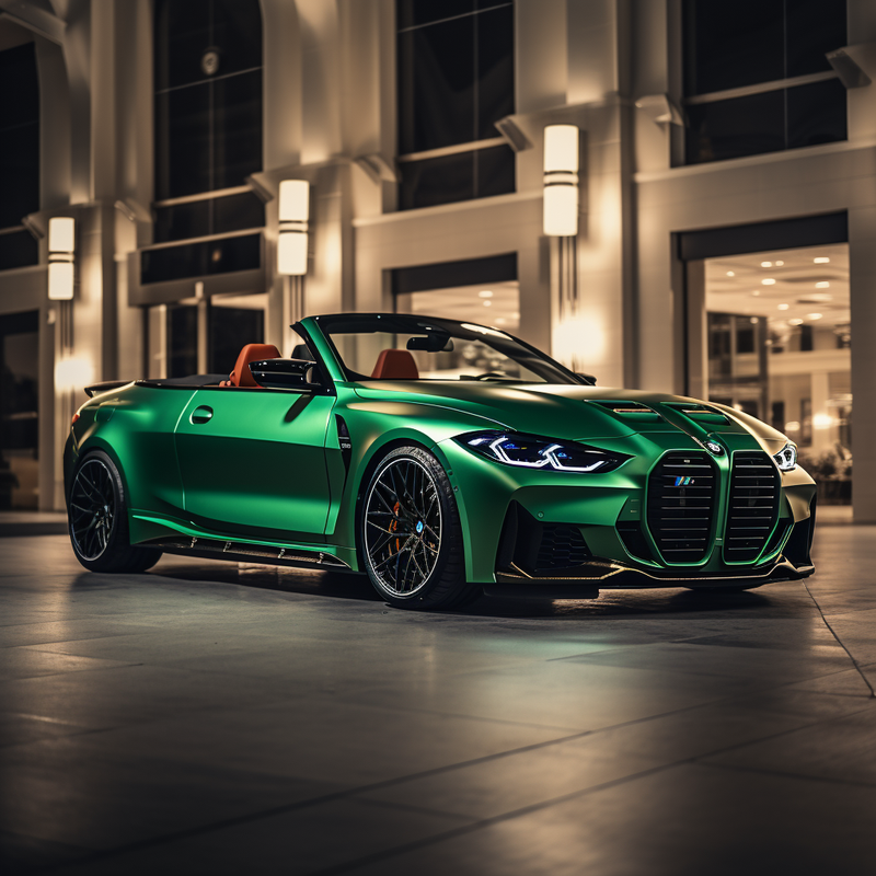 あなたの BMW のためのプレミアム フロア マットM4 G83 コンバーチブル (2021-2025)