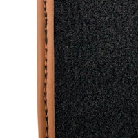 Ginger Color Sheepskin Floor Mats for Rolls-Royce Phantom Drophead Coupe (2007-2016) - AutoWin