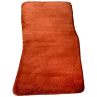 Ginger Color Sheepskin Floor Mats for Rolls-Royce Shadow (1965-1977) - AutoWin