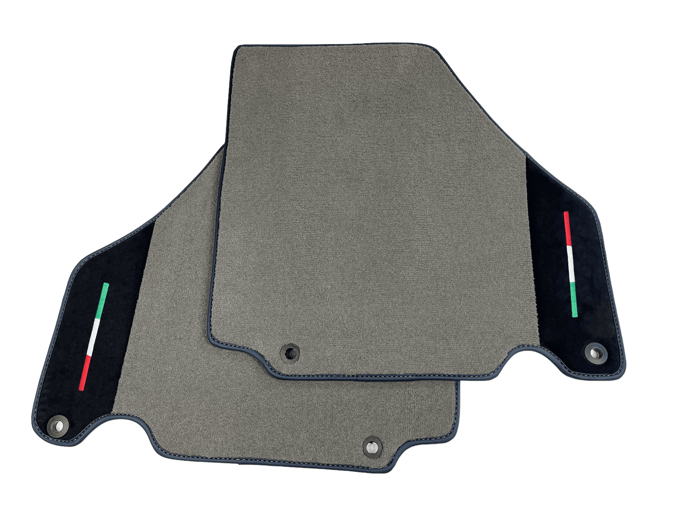 Floor Mats For Ferrari 360 Modena 1999-2005 Gray With Alcantara Leather - AutoWin