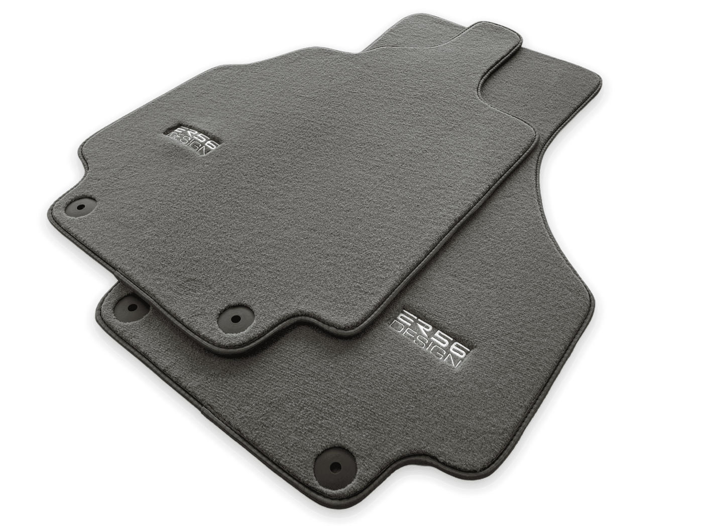 Gray Floor Mats for Audi R8 2007-2015 ER56 Design - AutoWin