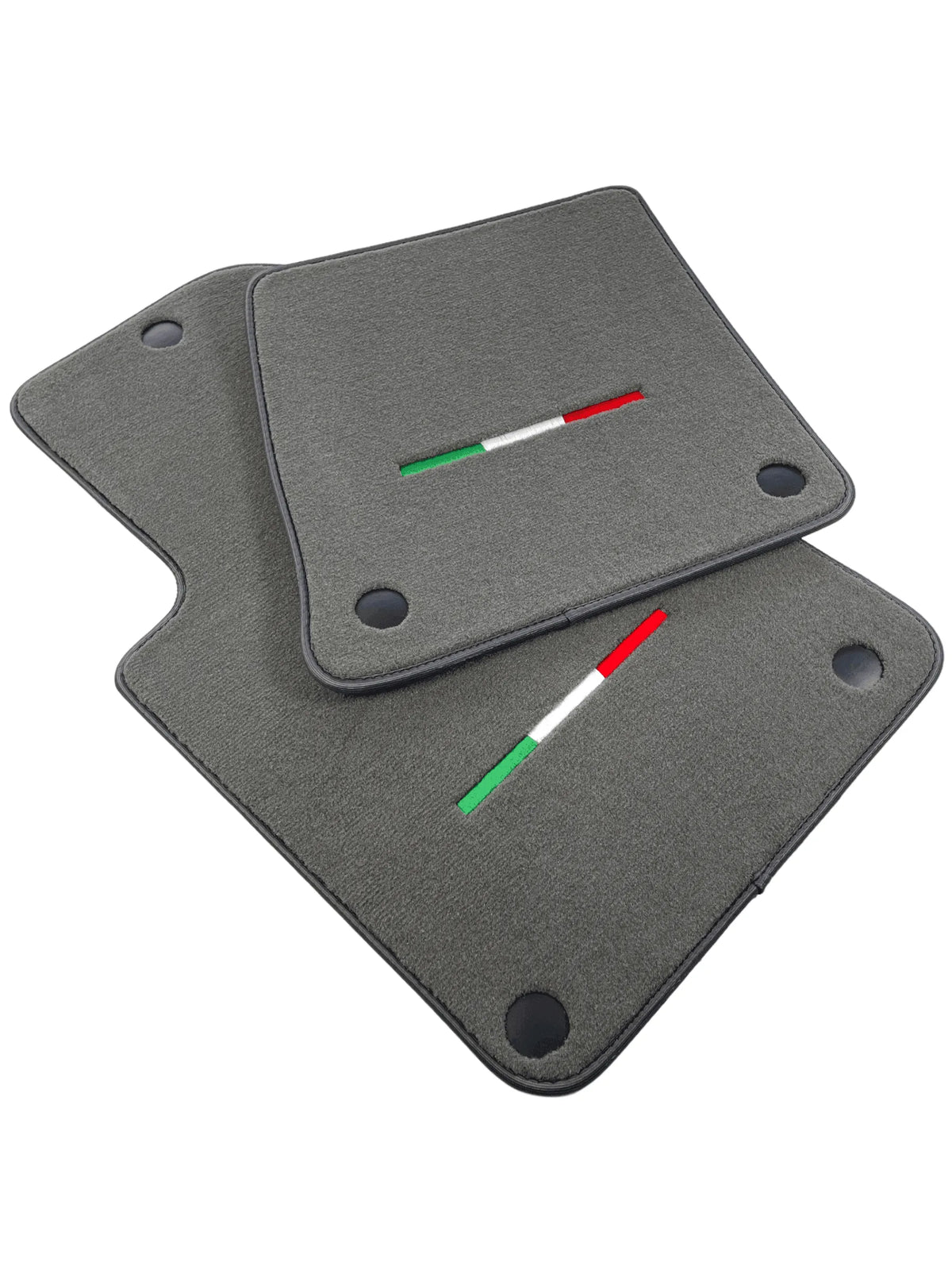 Gray Floor Mats For Ferrari 612 Scaglietti 2005-2011 Italian Edition - AutoWin