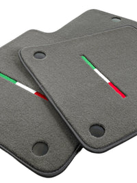 Graue Autofußmatten für Ferrari 612 Scaglietti 2005-2011 Italienische Edition - AutoWin