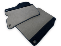 Gray Floor Mats For Ferrari California 2008-2014 With Alcantara - AutoWin