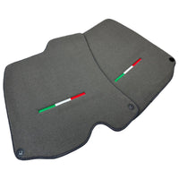 Gray Floor Mats For Ferrari Portofino (2018-2023) Italian Edition - AutoWin