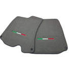 Gray Floor Mats For Ferrari Roma (2021-2024) Italian Edition - AutoWin