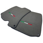 Gray Floor Mats For Ferrari Roma (2021-2024) Italian Edition - AutoWin