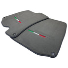 Gray Floor Mats For Ferrari Roma (2021-2024) Italian Edition - AutoWin