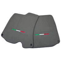 Gray Floor Mats For Ferrari Roma (2021-2024) Italian Edition - AutoWin