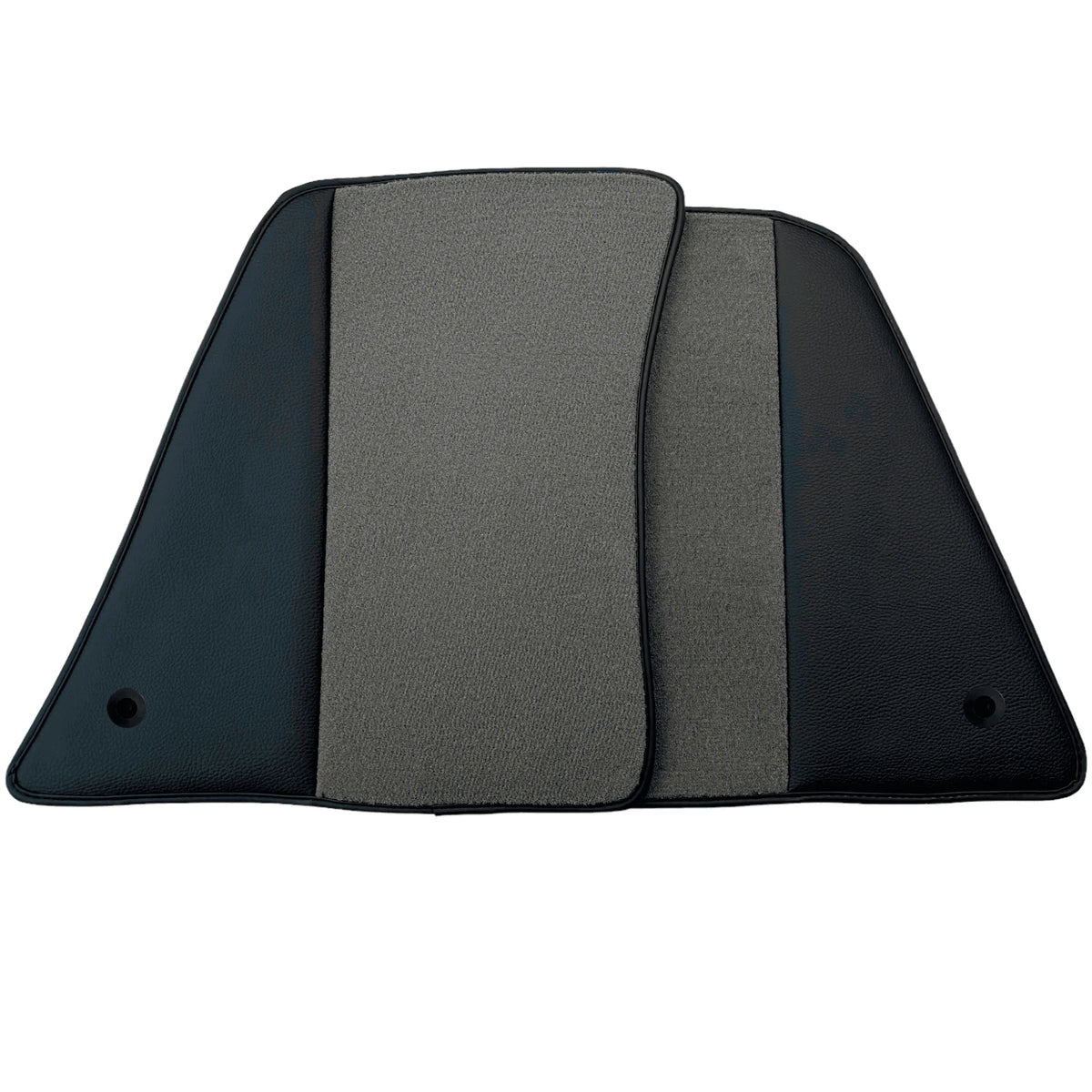 Gray Floor Mats for Ferrari SF90 Stradale (2019-2024) with Leather