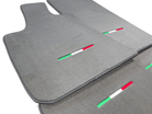 Gray Floor Mats For Maserati Coupé (2001-2007) Italy Edition - AutoWin
