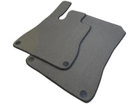 Gray Floor Mats For Mercedes-Benz R170 (1996-1998) Black Trim - AutoWin