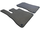 Gray Floor Mats For Mercedes-Benz R170 (1996-1998) Black Trim - AutoWin