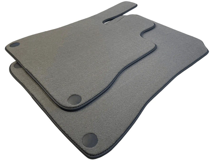 Gray Floor Mats For Mercedes-Benz SL R232 (2022-2023) Black Trim - AutoWin