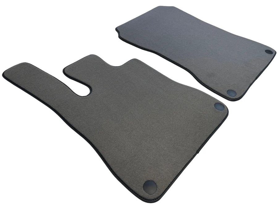Gray Floor Mats For Mercedes-Benz SL R232 (2022-2023) Black Trim - AutoWin