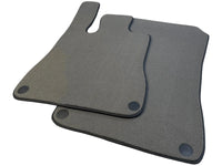 Gray Floor Mats For Mercedes-Benz SLK R170 (2000-2004) Black Trim - AutoWin