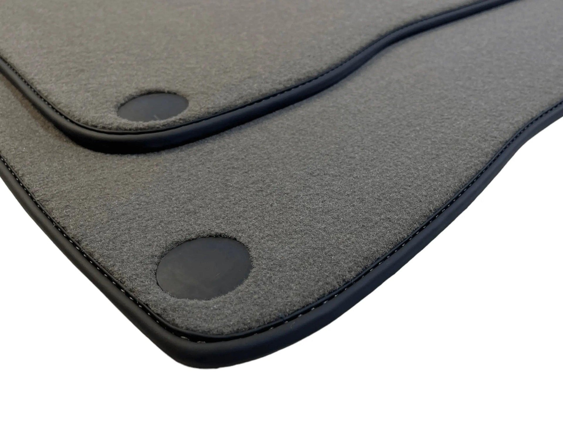 Gray Floor Mats For Mercedes-Benz SLK R172 (2011-2023) Black Trim - AutoWin