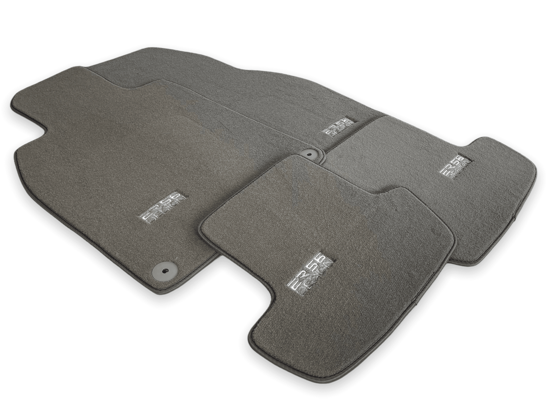Gray Floor Mats for Porsche Cayenne (2003-2010) | ER56 Design - AutoWin