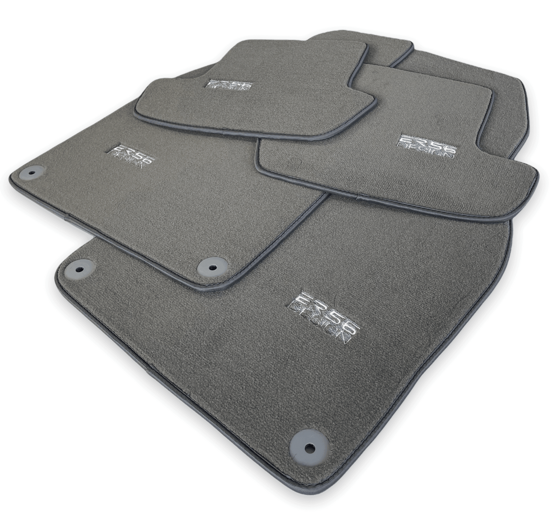 Gray Floor Mats for Porsche Cayenne (2010-2018) | ER56 Design - AutoWin