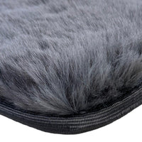 Gray Sheepskin Floor Mats For Bentley Continental GT (2011–2018) Er56 Design - AutoWin