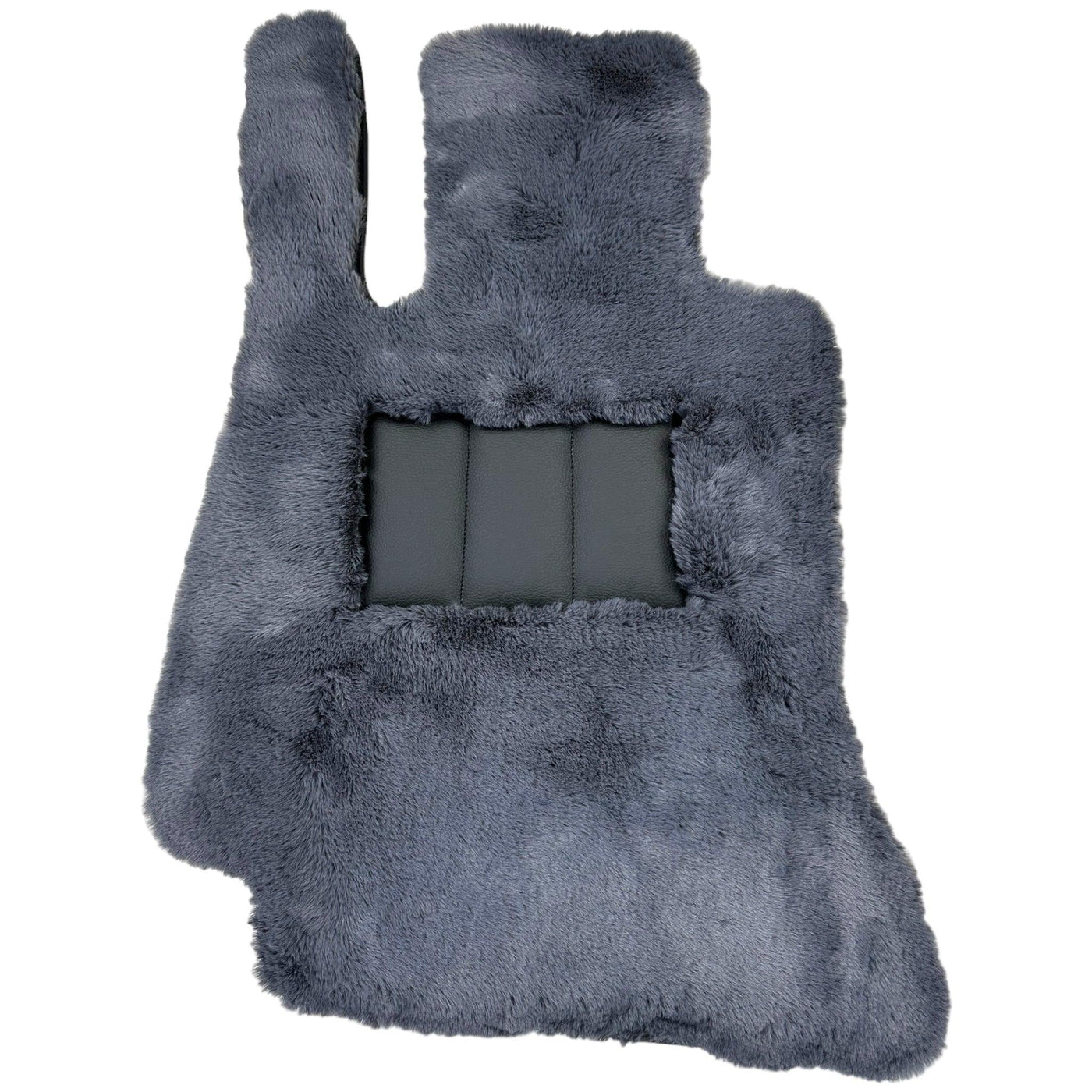 Gray Sheepskin Floor Mats for Mercedes Benz GLC-Class X254 SUV 300e 4Matic (2023-2024) | ER56 Design - AutoWin