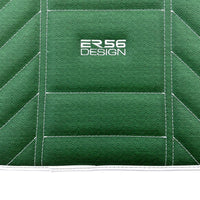 Green Leather Floor Mats For Rolls Royce Black Badge Wraith (2013-2023) - AutoWin