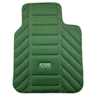 Green Leather Floor Mats For Rolls Royce Shadow 1965-1977 - AutoWin