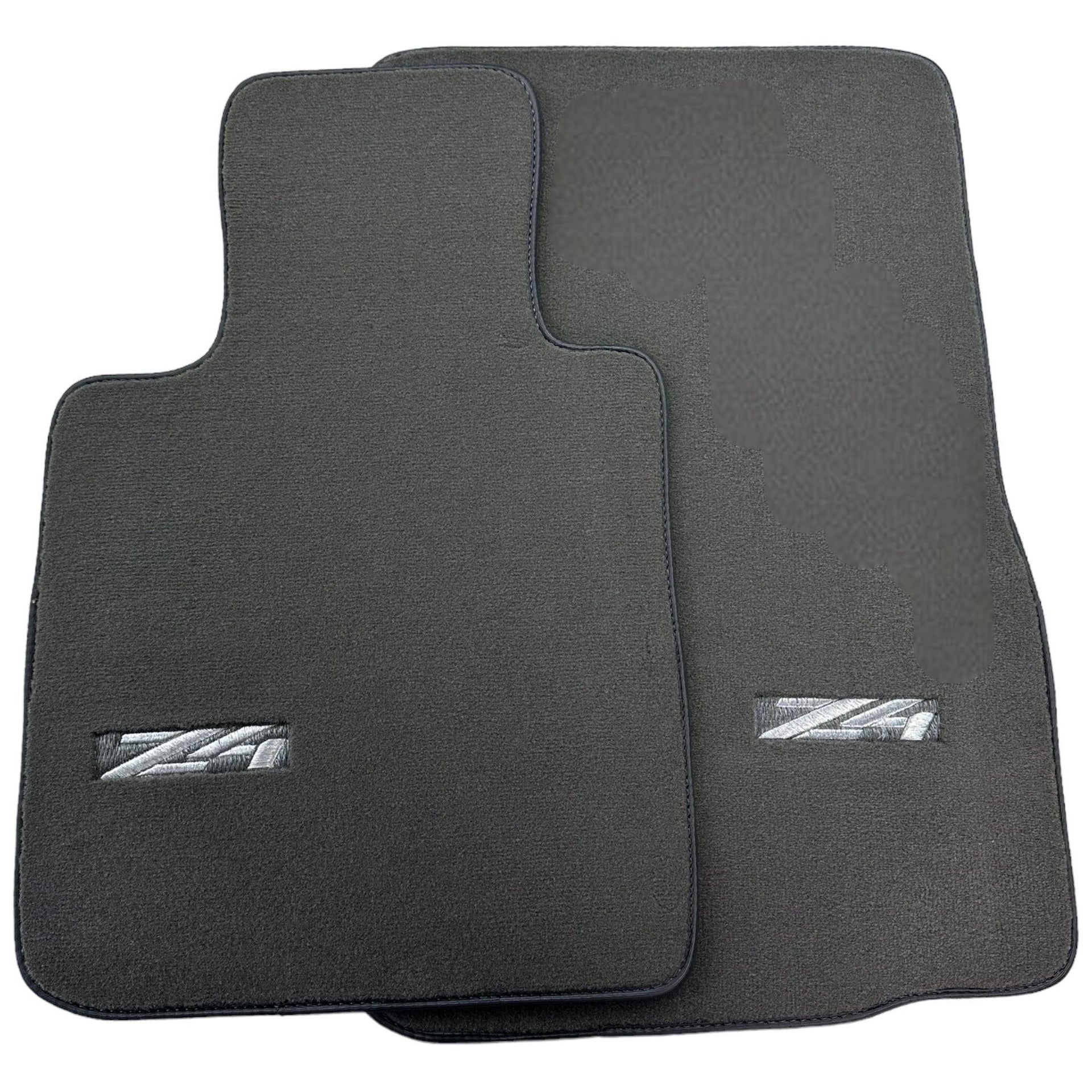 Grey Floor Mats for BMW Z4 Series E86 Coupe (2003-2008) - AutoWin