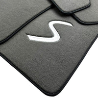 Grey Floor Mats for Mini Cooper / One R53 (2001-2007) Cooper S - AutoWin