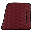 Black Floor Mats for Rolls Royce Shadow (1965-1977) | Purple Leather