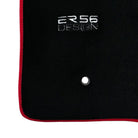 Black Floor Mats For Toyota Corolla Verso (2004-2009) ER56 Design - AutoWin