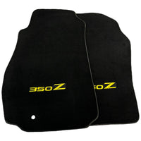Black Floor Mats For Nissan 350Z (2003-2008) - AutoWin