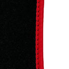 Black Floor Mats For Mercedes Benz C-Class W203 (2000-2007) ER56 Design - AutoWin