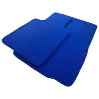 Blue Floor Mats For BMW Z4 Series E86 Coupe (2003-2008) With M Package - AutoWin