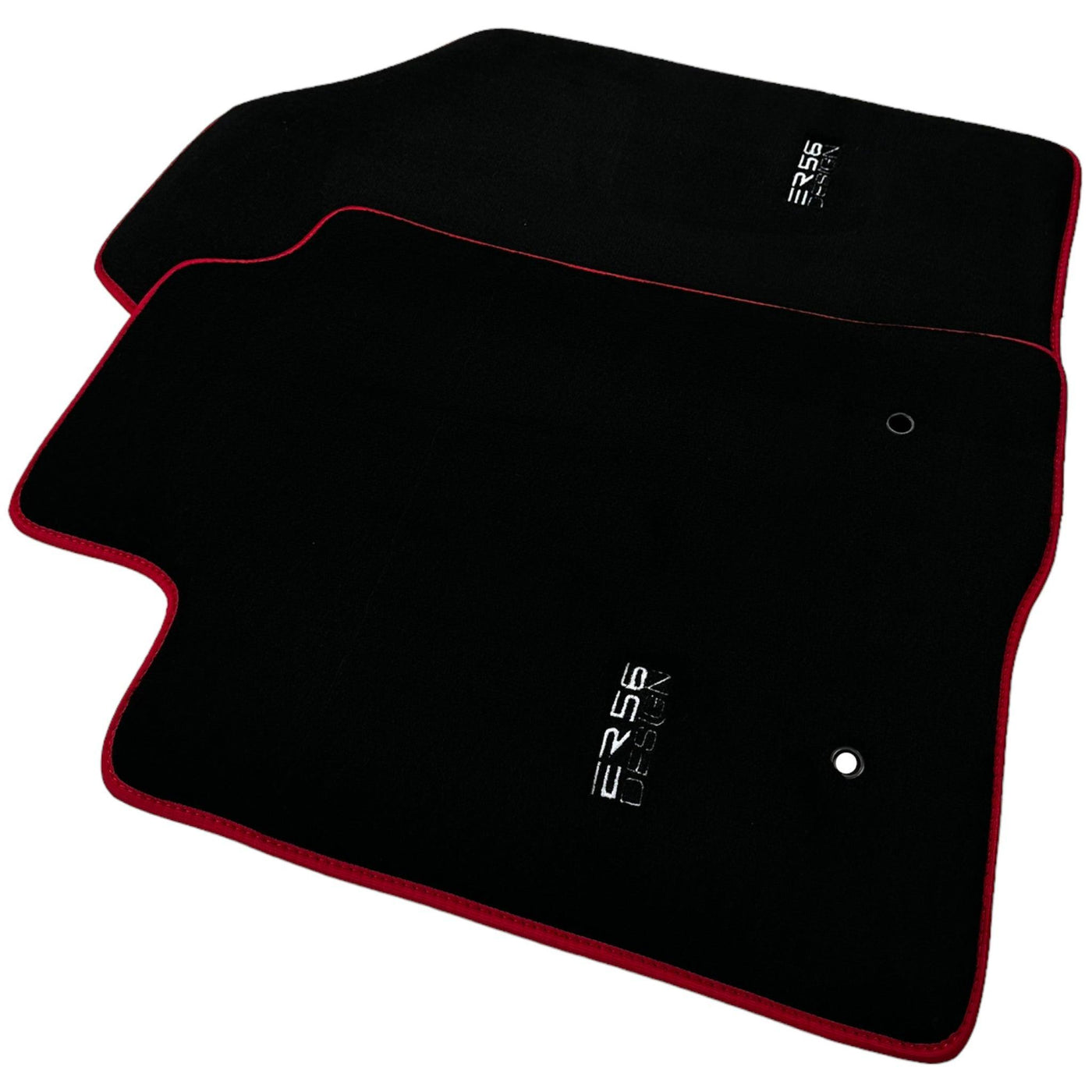 Black Floor Mats For Toyota Corolla Verso (2004-2009) ER56 Design - AutoWin