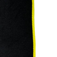 Black Floor Mats For Ferrari F355 1994-1999 With Alcantara Leather - AutoWin