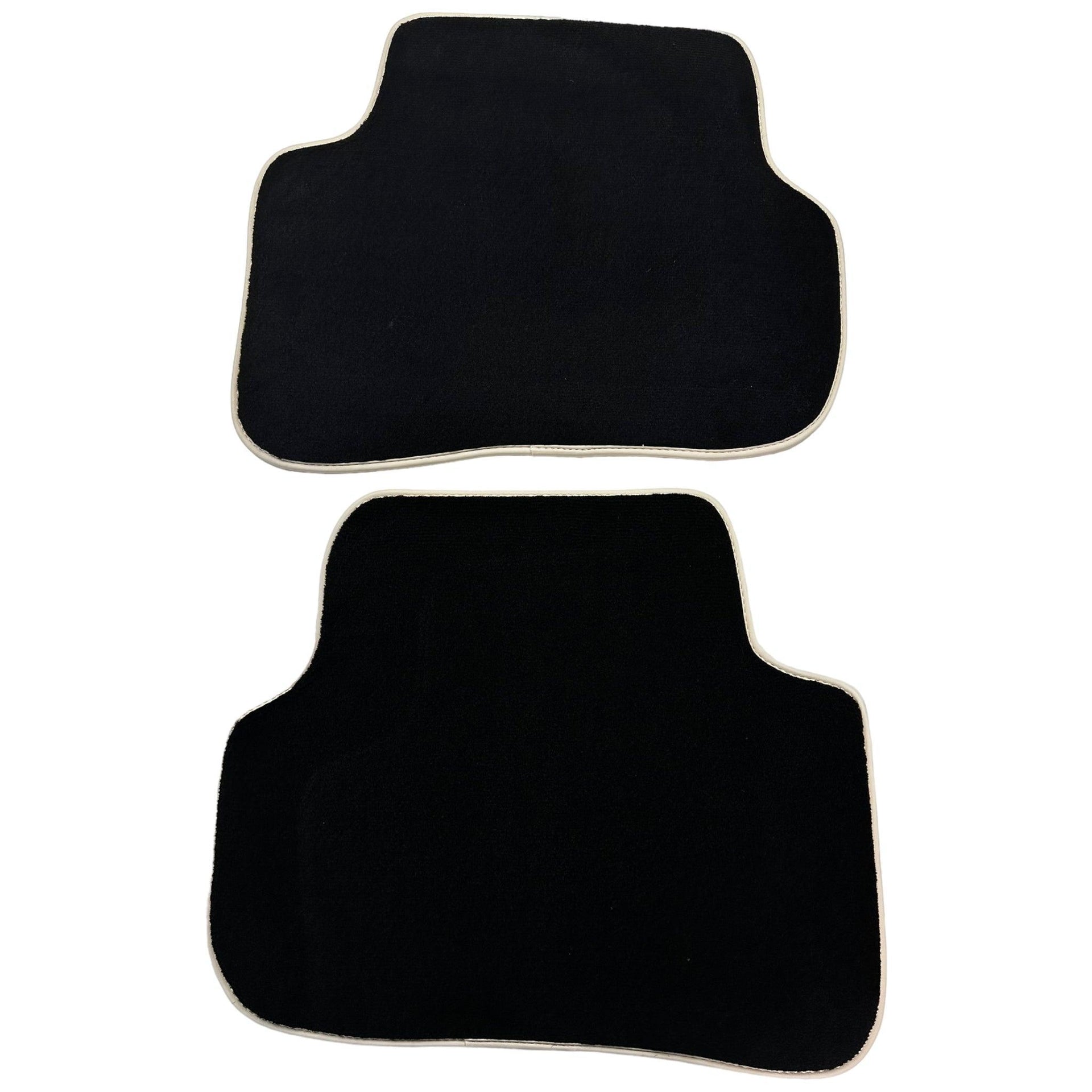 Black Floor Mats For Mercedes Benz C-Class W203 (2000-2007) - AutoWin