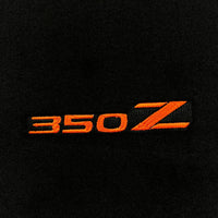 Black Floor Mats For Nissan 350Z (2003-2008) - AutoWin