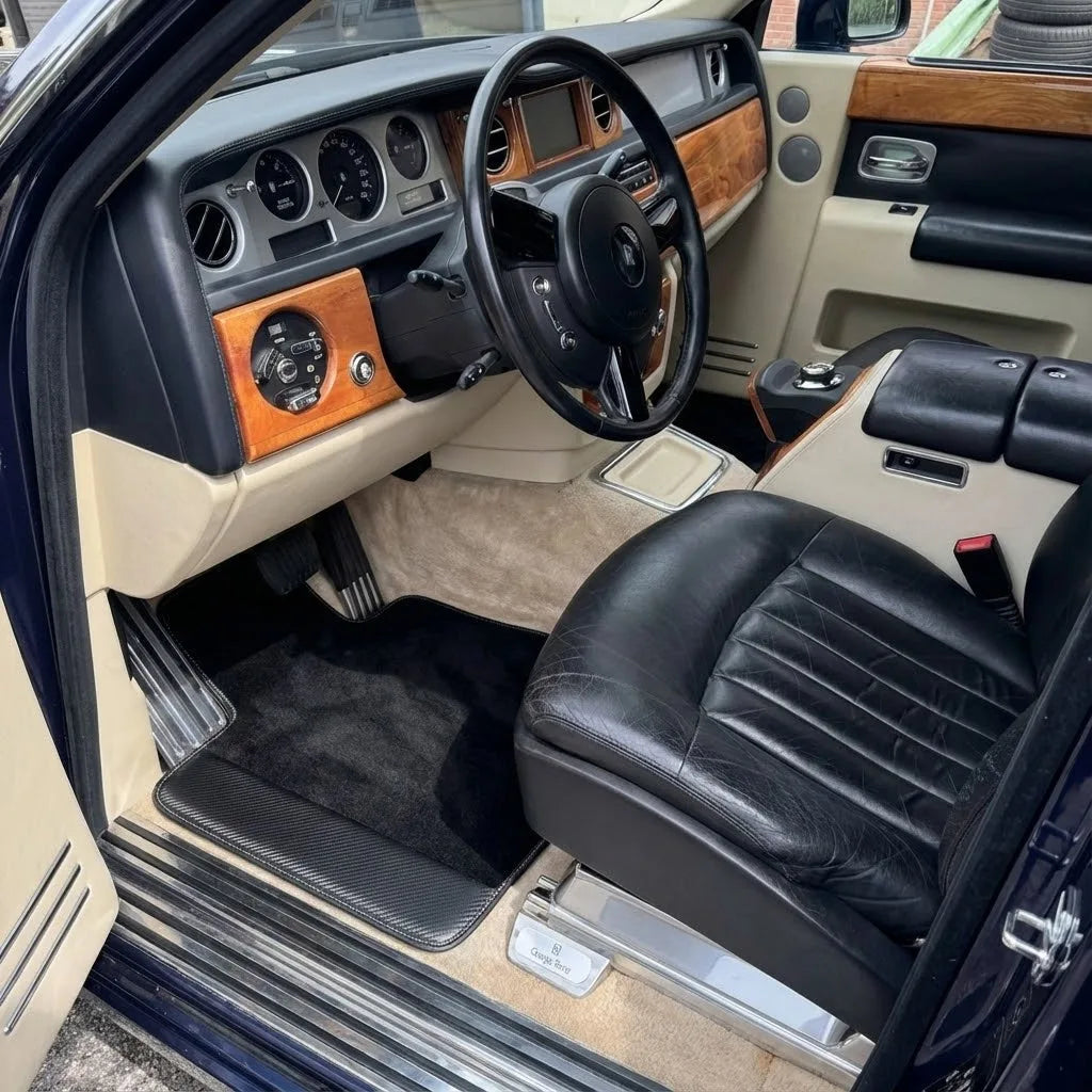 Interior look of floor mats for Rolls Royce Phantom VIII (2017-2024)
