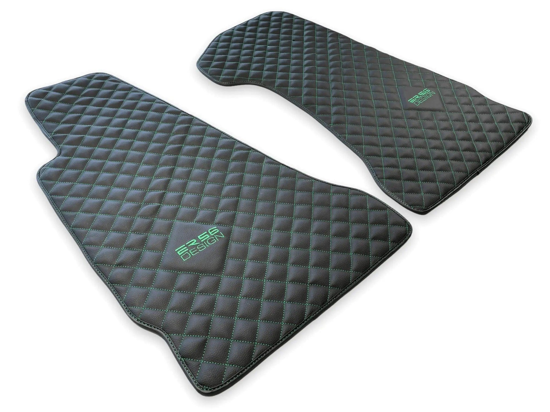 Leather Floor Mats For Aston Martin DBX (2020– 2023) ER56 Design - AutoWin