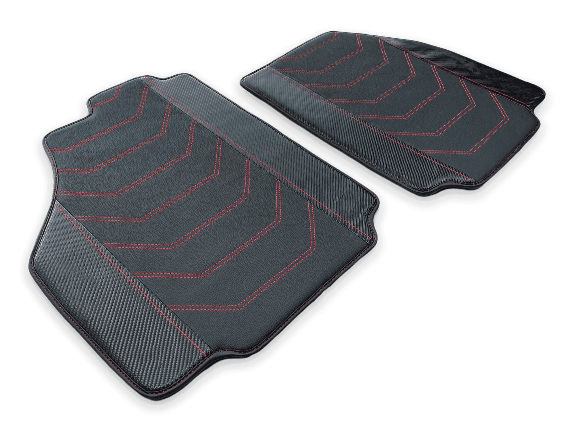 Leather Floor Mats for Ferrari 458 Speciale 2012-2015 with Carbon Fiber