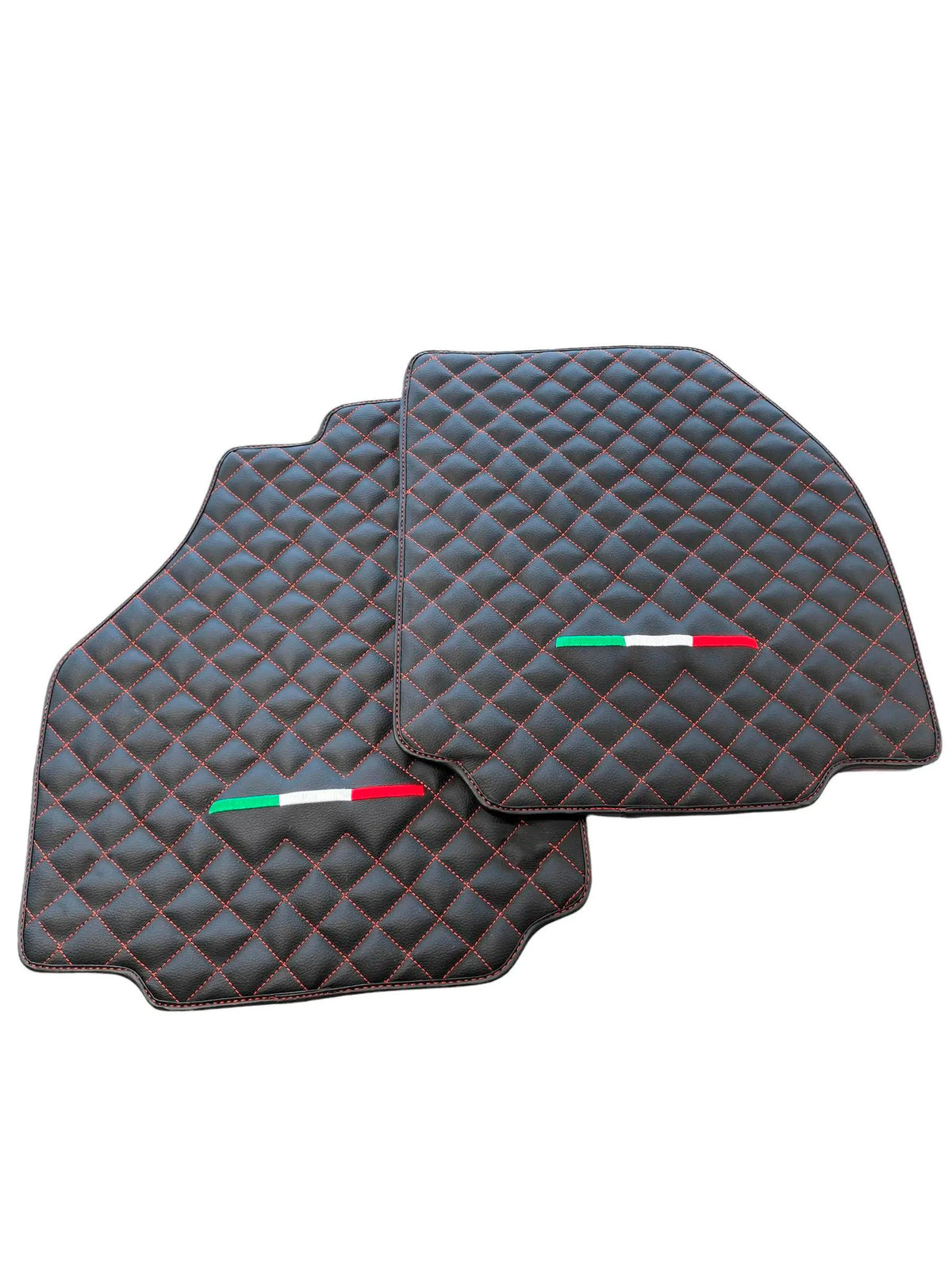 Leather Floor Mats For Ferrari 458 Speciale 2012-2015 Black