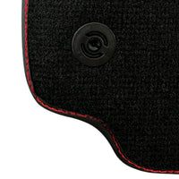 Leather Floor Mats For Ferrari 458 Spider 2012-2015 With Carbon Fiber | Italian Edition