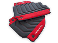 Leather Floor Mats For Ferrari 488 GTB 2015-2022 - AutoWin
