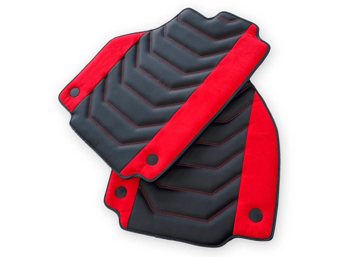 Leather Floor Mats For Ferrari 488 Spider (2016-2022)