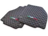 Leather Floor Mats For Ferrari F8 Spider 2019-2022 Italian Edition