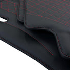 Leather Floor Mats For Mercedes Benz E-Class W213 Sedan (2016-2020) ER56 Design - AutoWin