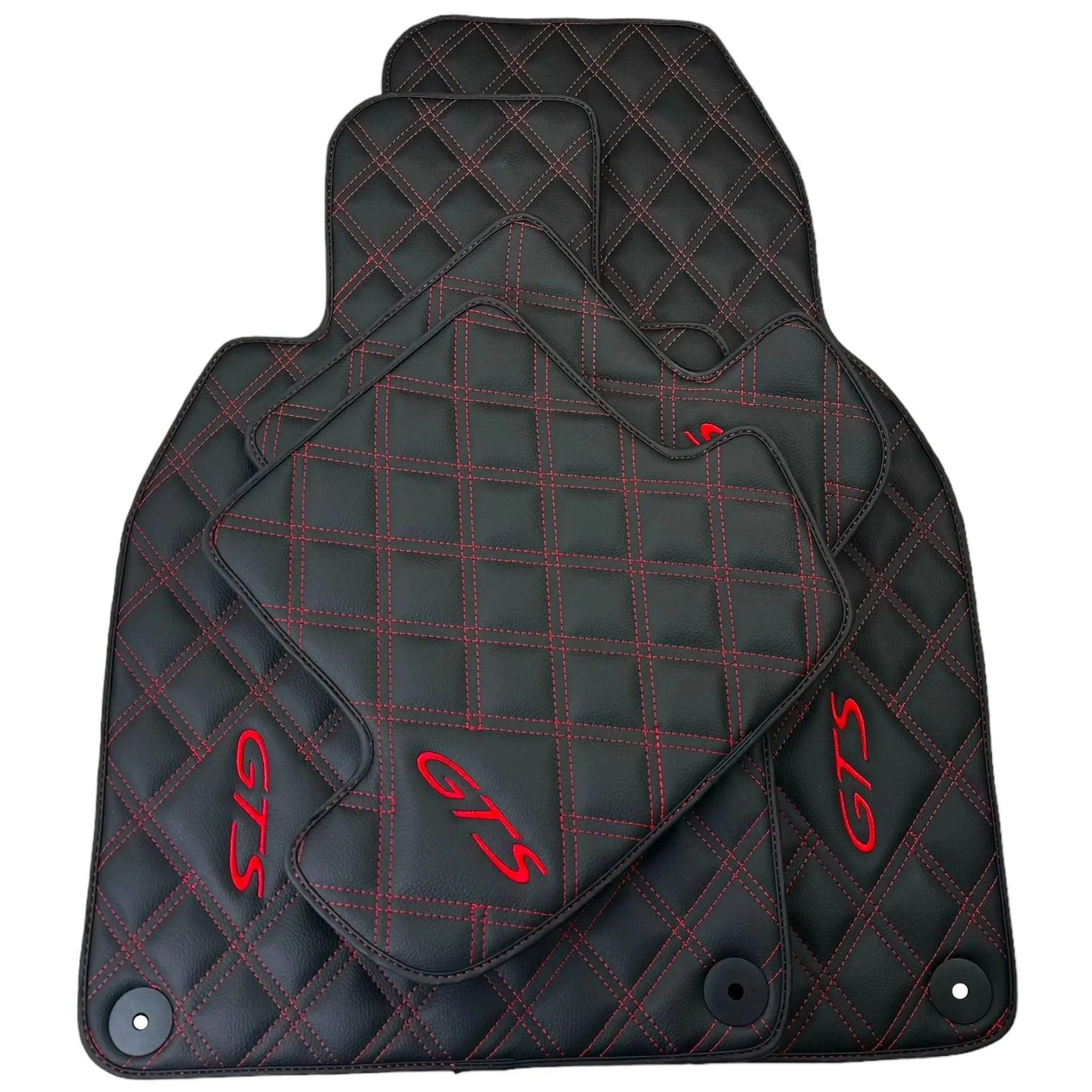 Leather Floor Mats for Porsche 911 - 992 GTS (2019-2024) - AutoWin